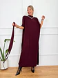 Dean Maxi Dress Eggplant 0518 - thumbnail 2