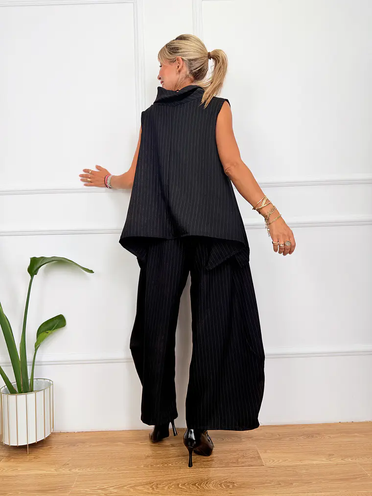 Montana Suit Stripped Black 53358 2
