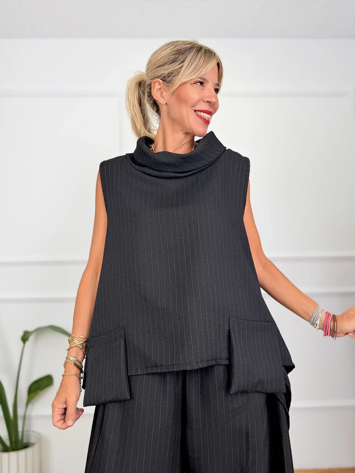 Montana Suit Stripped Black 53358 3