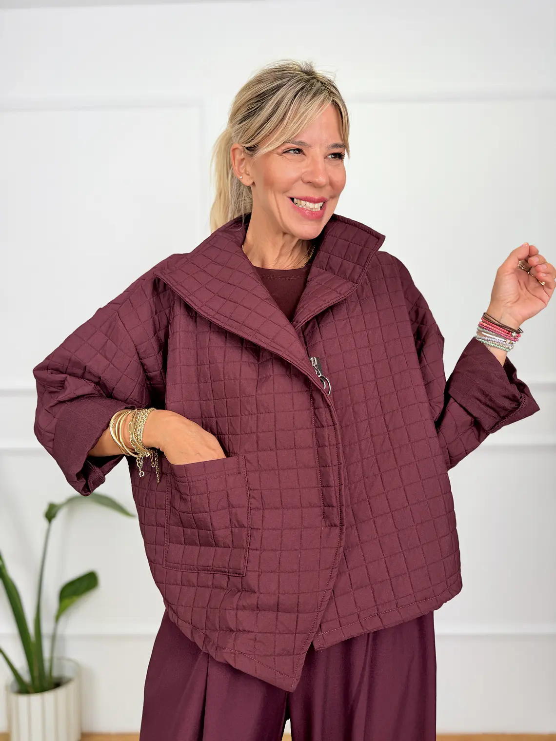 Cheyenne Jacket Wine 53348   2