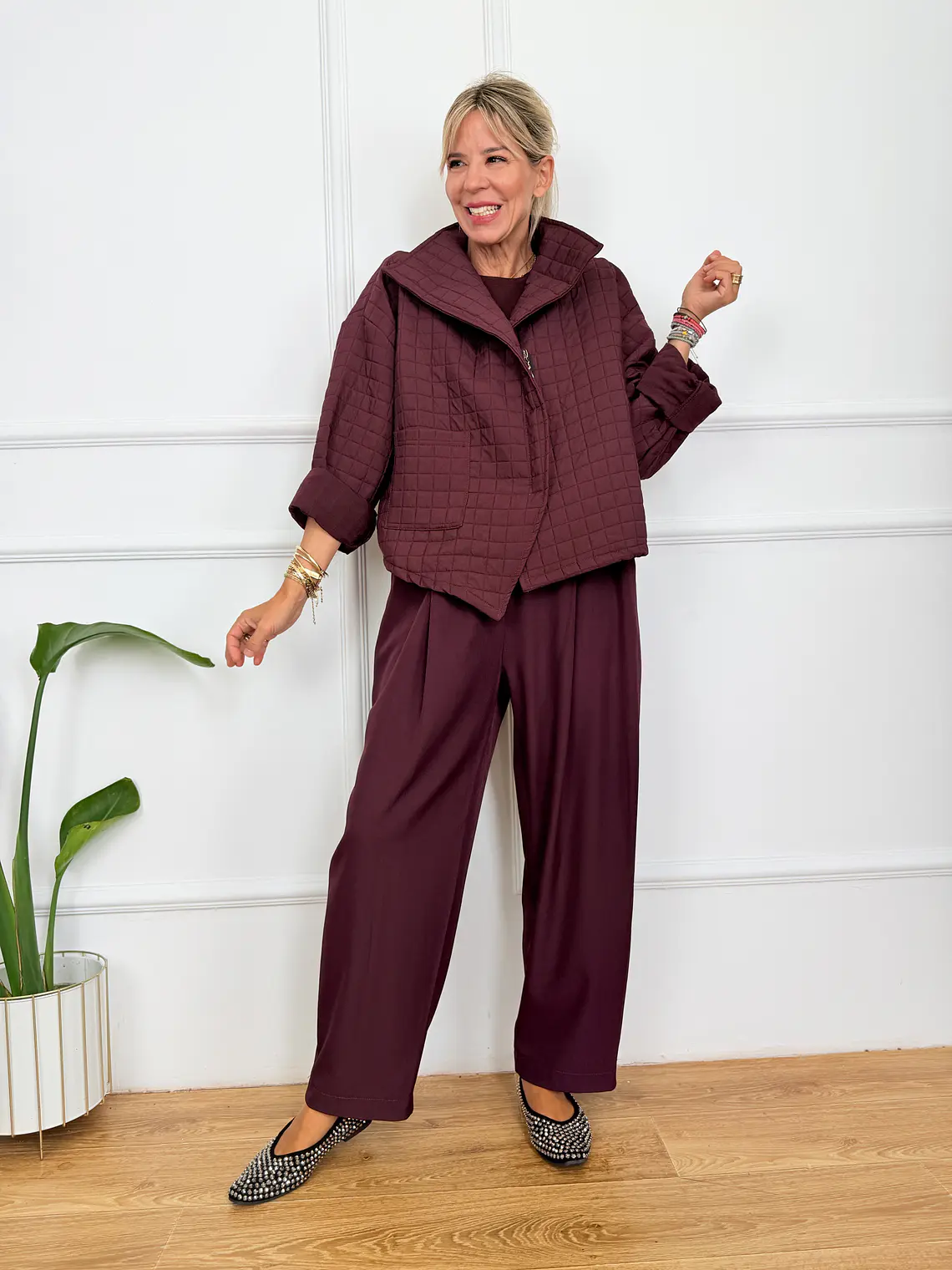 Cheyenne Jacket Wine 53348   1