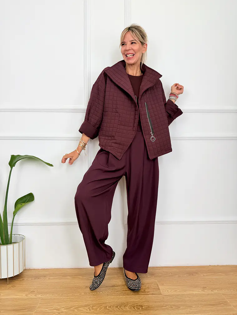 Cheyenne Jacket Wine 53348   4