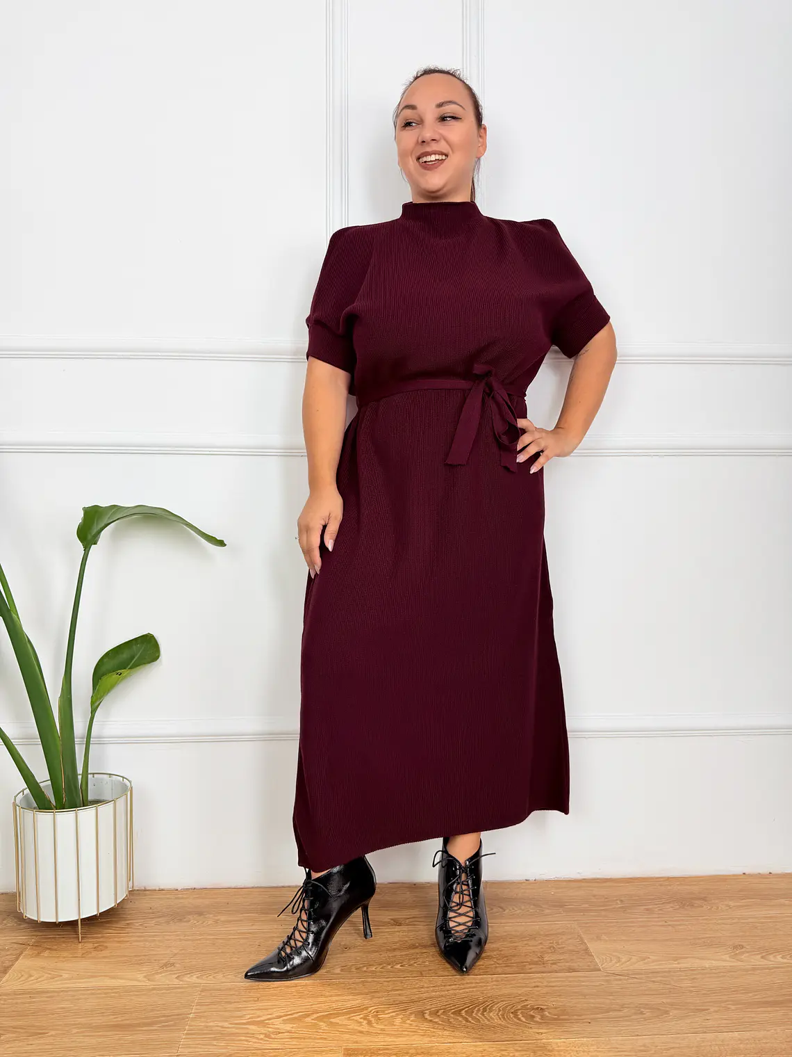 Dean Maxi Dress Eggplant 0518 2