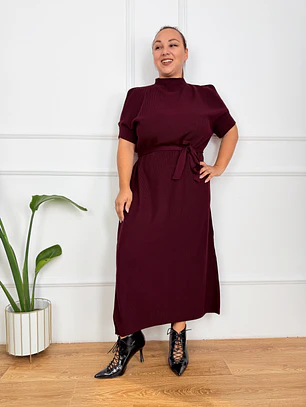 Dean Maxi Dress Eggplant 0518