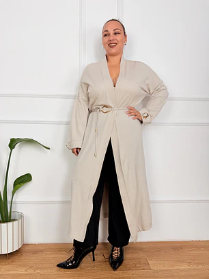 Tucker Cardigan Beige 5268  