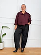 Cheyenne Jacket Wine 53348   - thumbnail 2