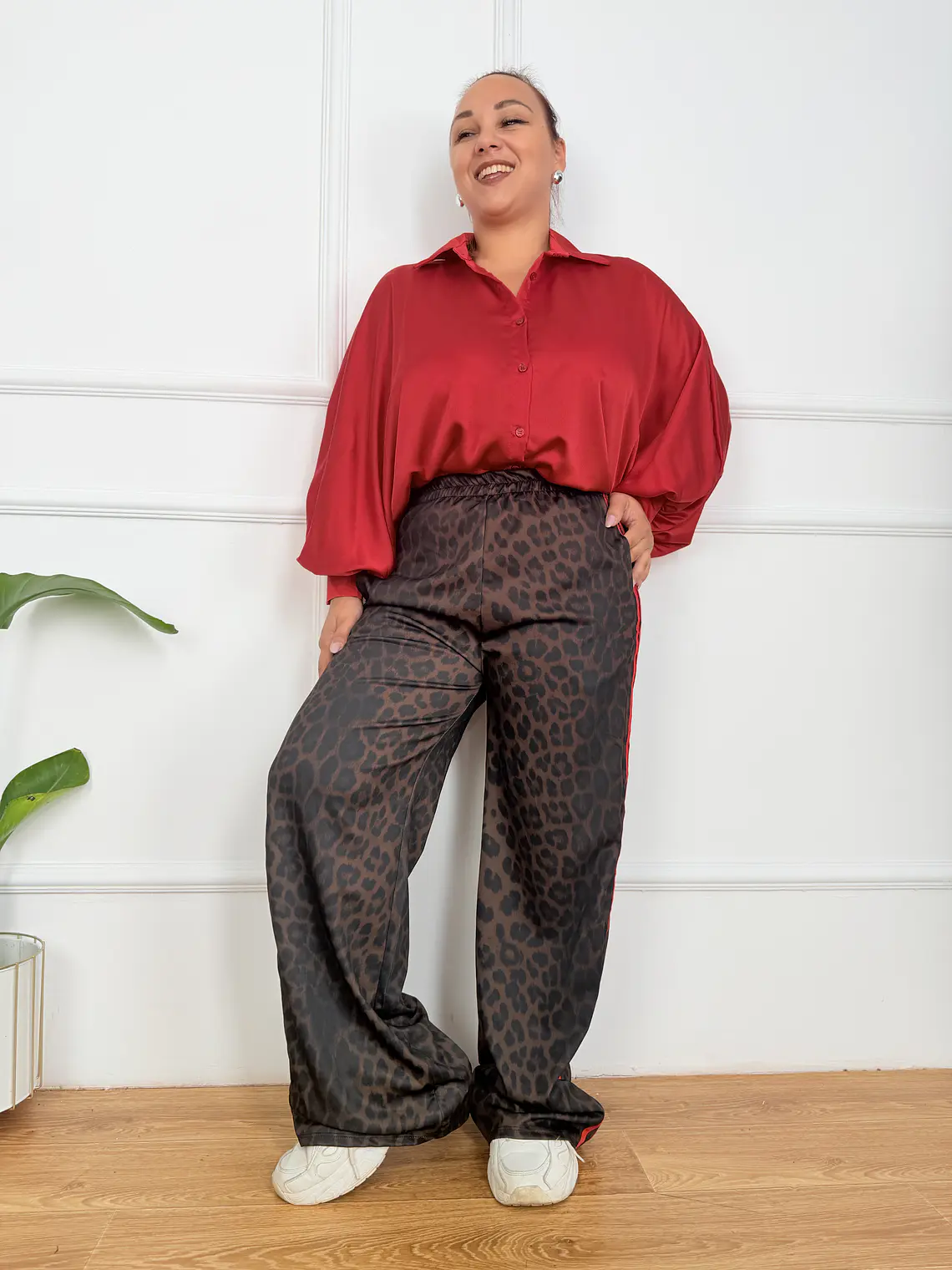 Raf Leo Pants Red 1509   2