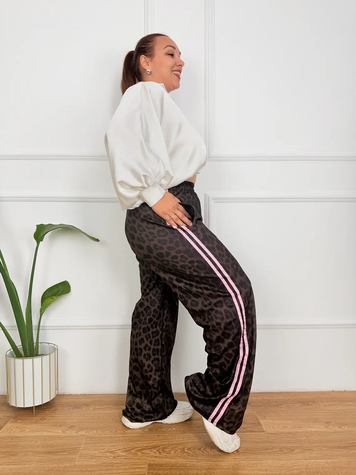 Raf Leo Pants Pink 1509   1