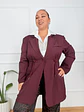 Jenny Trench Coat Wine 89992 - thumbnail 1