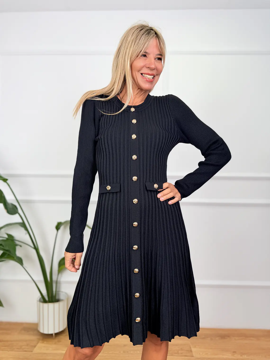 Achilles Mini Dress Black 18859   3