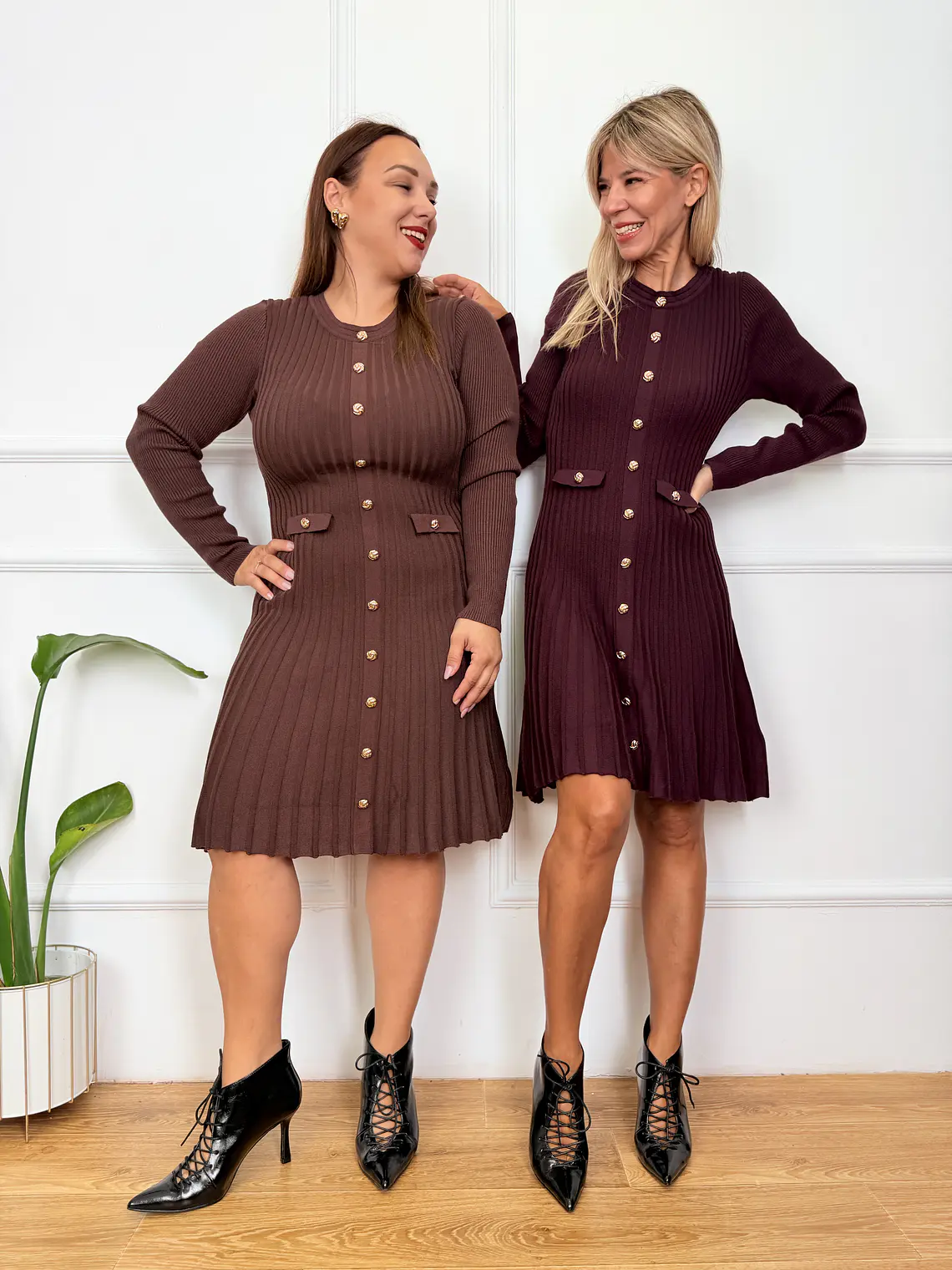 Achilles Mini Dress Eggplant 18859  2