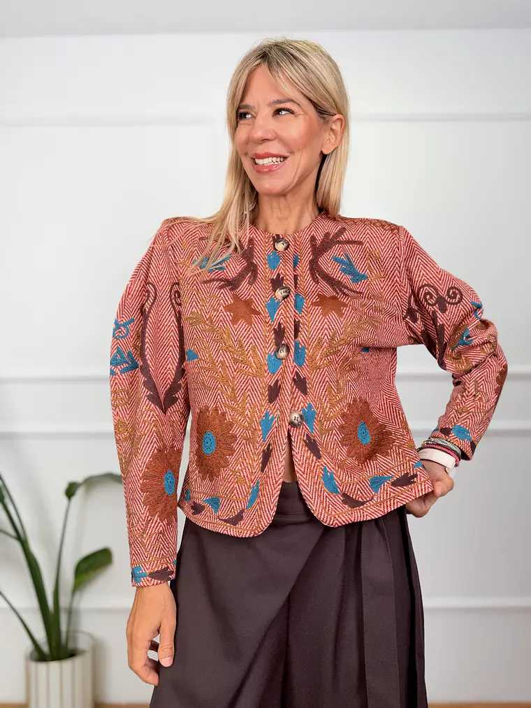 Odin Cardigan Red 2893  1