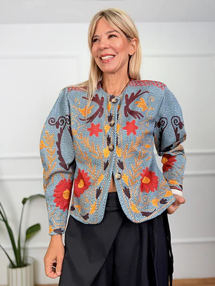 Odin Cardigan Turqoise 2893  