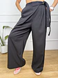 Maverick Crop Pants Black 7551 - thumbnail 3