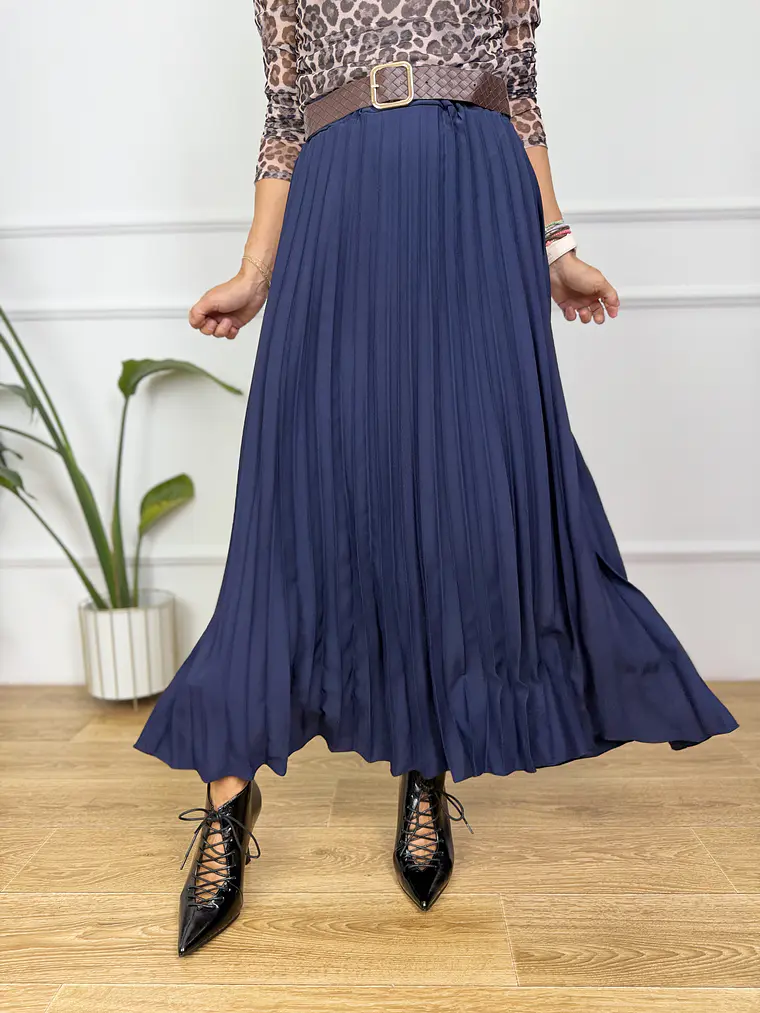 Brooks Skirt Blue 2815  4