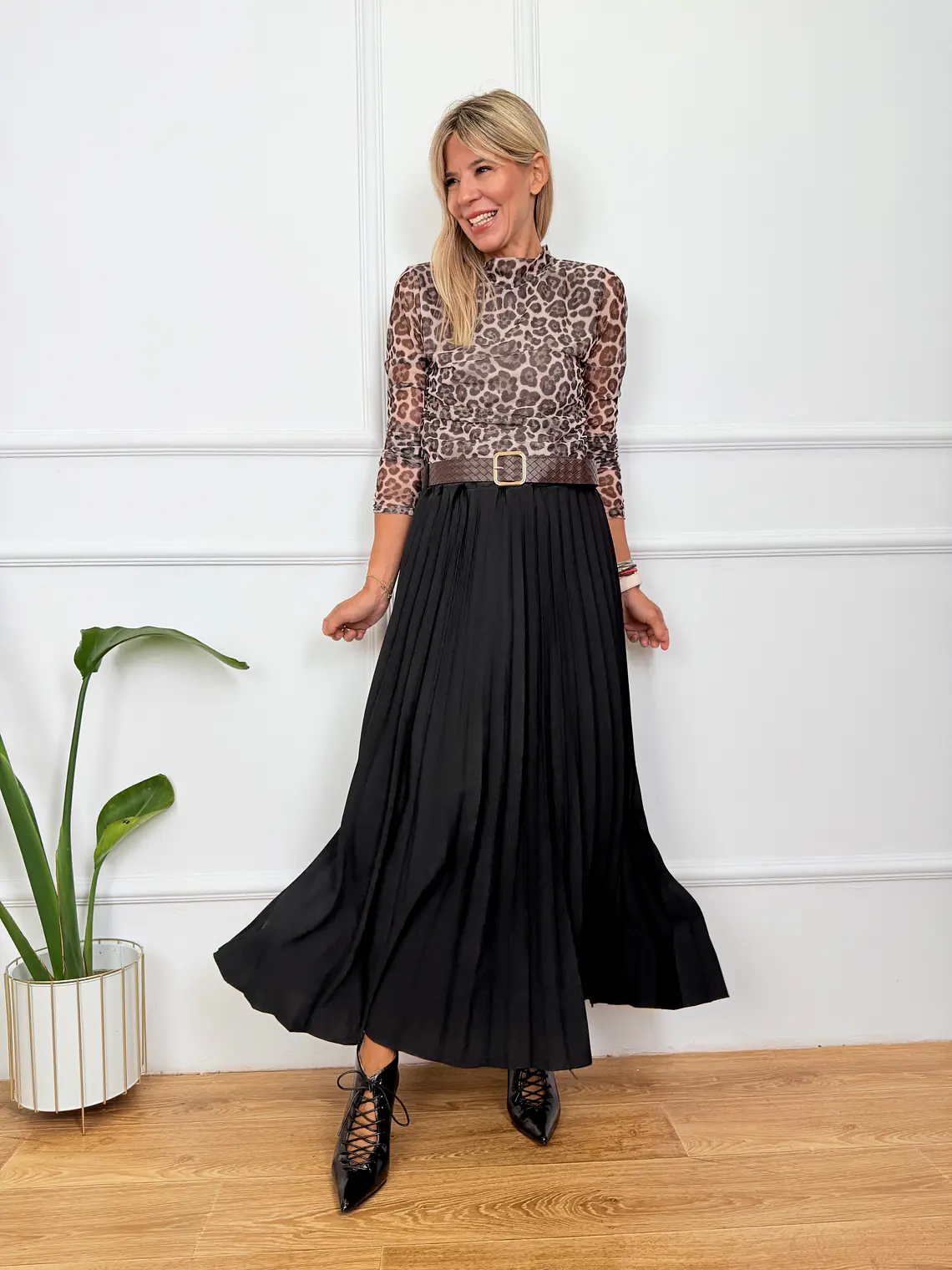 Brooks Skirt Black 2815   1