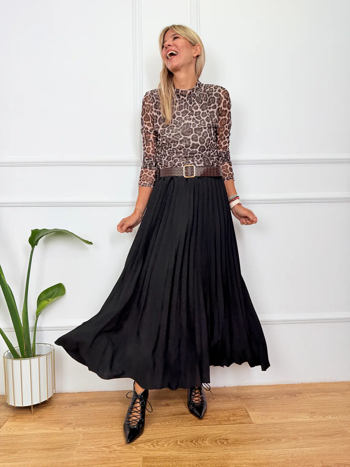 Brooks Skirt Black 2815   2