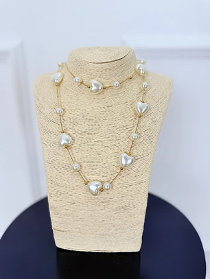 Nina Necklace White 4626