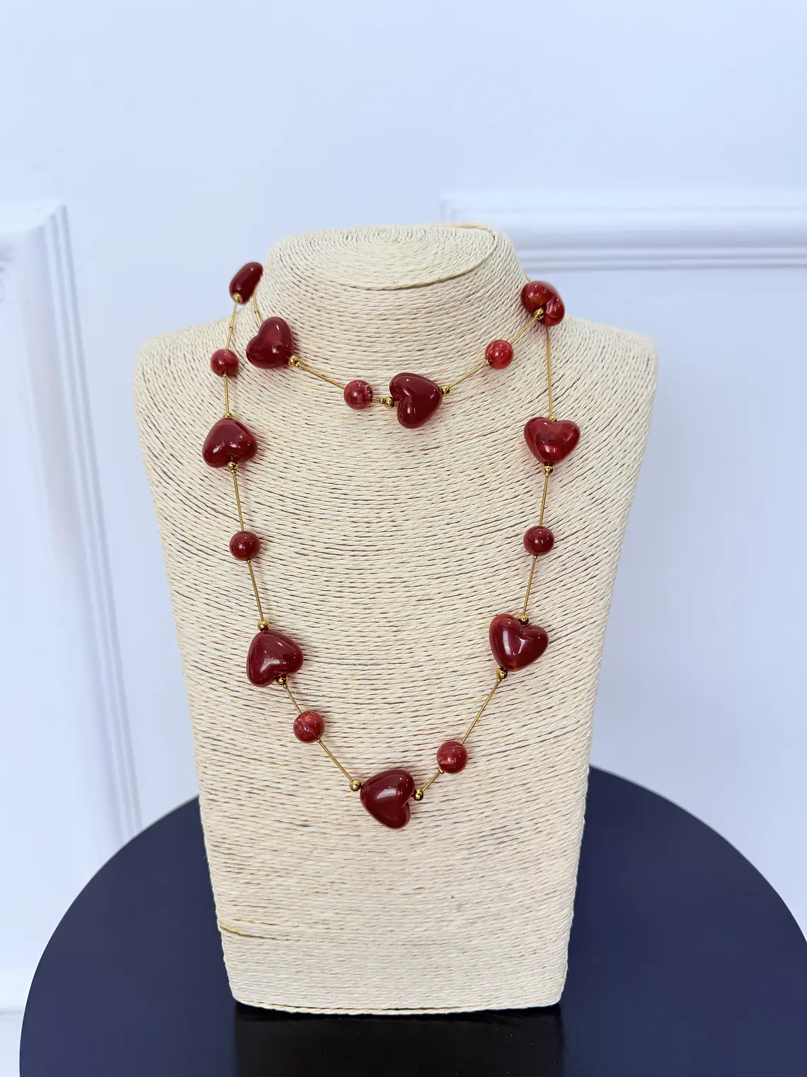 Nina Necklace Red 4626  1