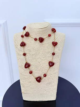 Nina Necklace Red 4626 