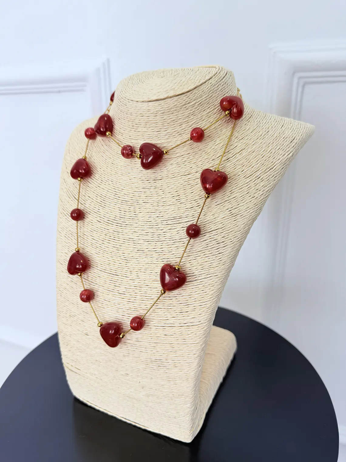 Nina Necklace Red 4626  2