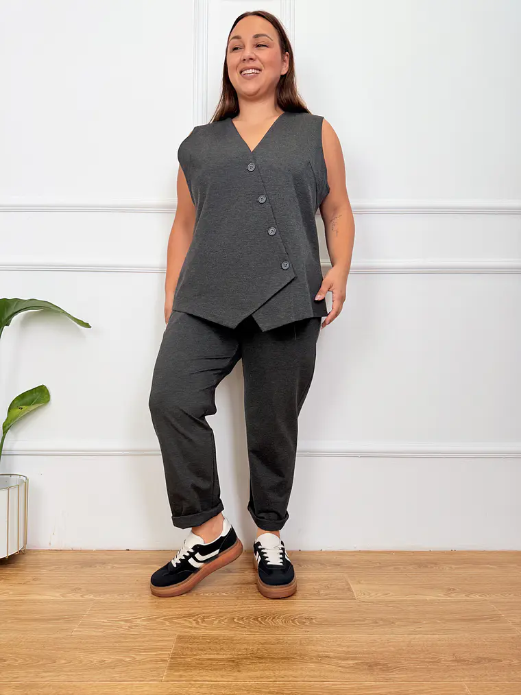 Briar Set Charcoal  2370 Plus Size  1