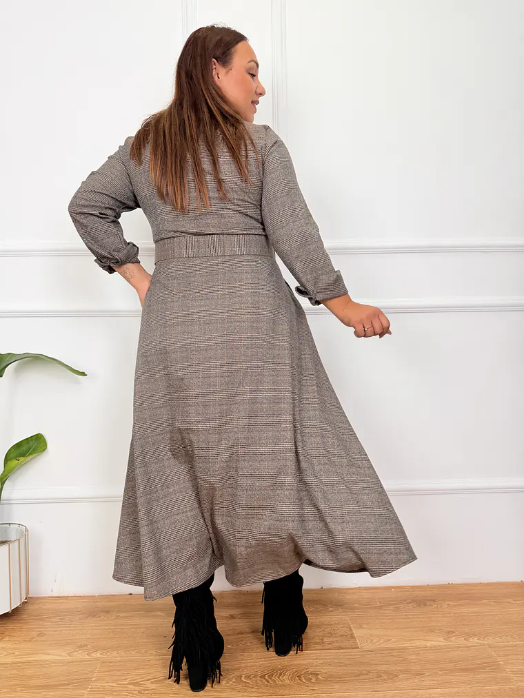 Wyatt Dress Grey 4085 3