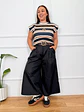 Fern Zip Cullot Black 5201 - thumbnail 2
