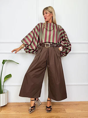 Evangeline Blouse Pine (C) 61925  