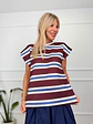 Percy T-shirt Wine 792121 - thumbnail 1