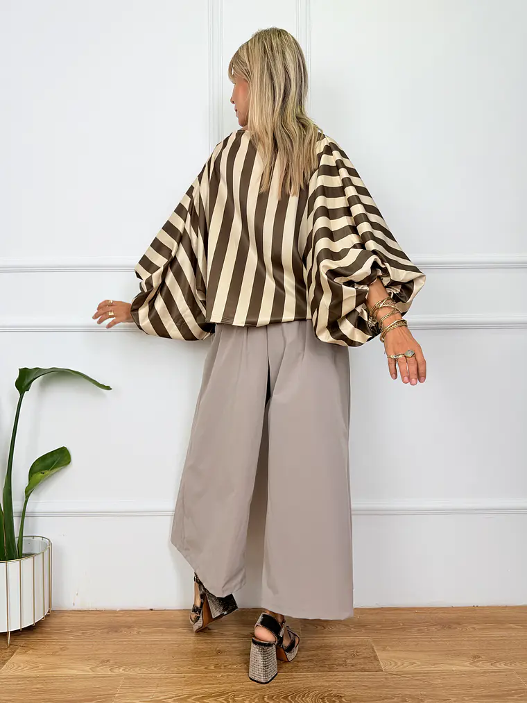 Evangeline Blouse Oil- Ivory (D) 61925    4