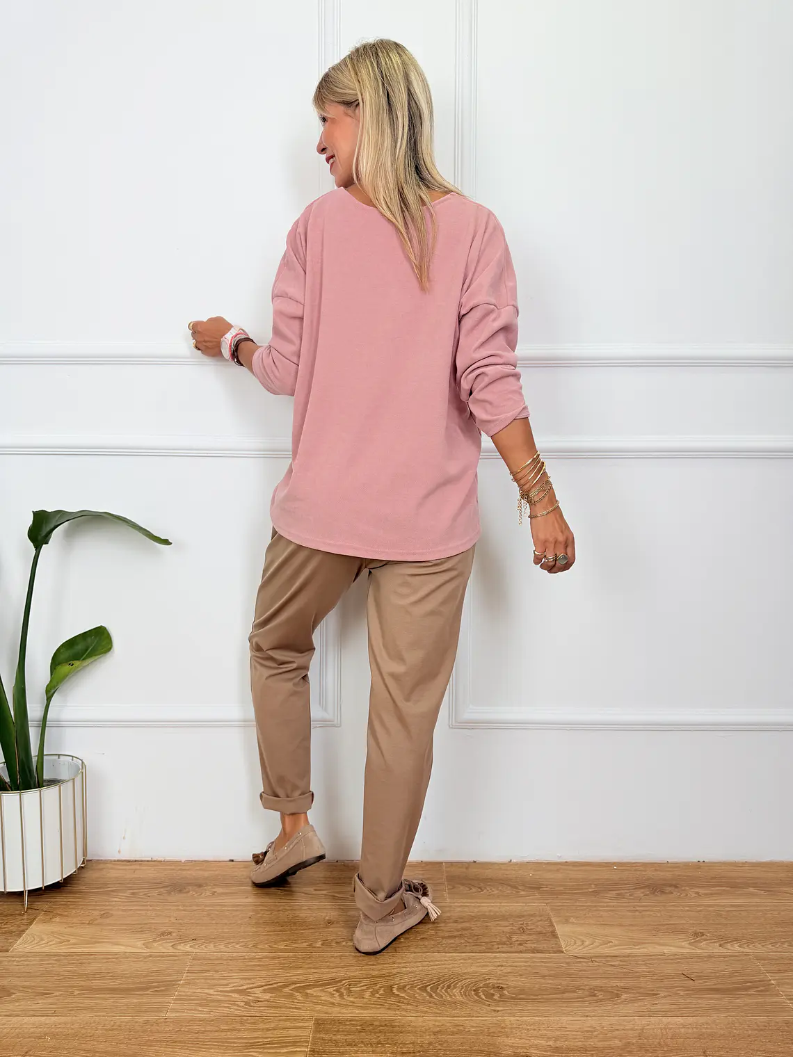 Zephyr Blouse Pink 91516    4