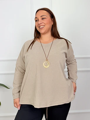 Zephyr Blouse Sand 91516 
