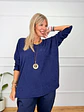 Zephyr Blouse Blue 91516 - thumbnail 1