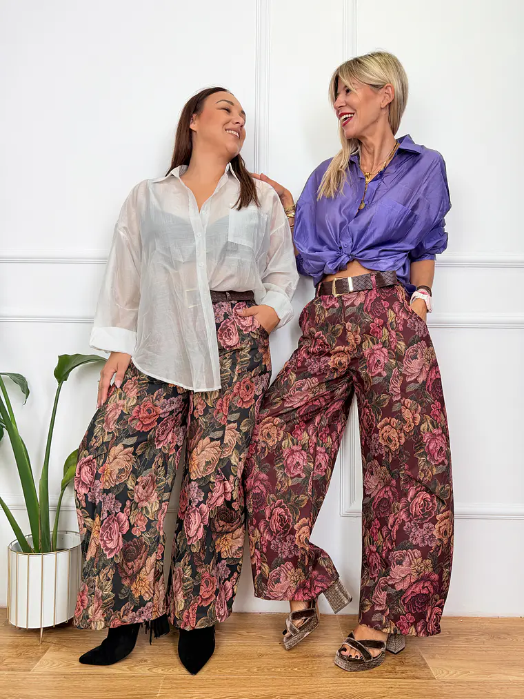 Guinevere Pants Wine D10037 2