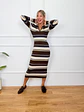 Felix Midi Dress Brown 69668 - thumbnail 1