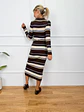 Felix Midi Dress Brown 69668 - thumbnail 4