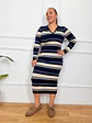 Felix Midi Dress Blue 69668    - thumbnail 1