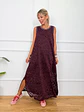 Atticus Maxi Dress Wine 9082-2  - thumbnail 1