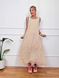 Atticus Maxi Dress Ivory 9082-2 - thumbnail 1