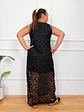 Atticus Maxi Dress Black 9082-2   - thumbnail 2