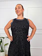 Atticus Maxi Dress Black 9082-2   - thumbnail 3