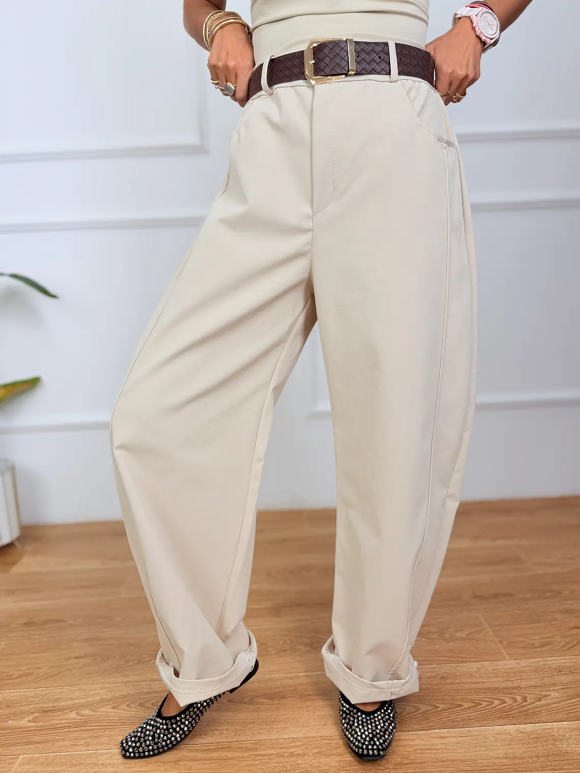 Calliope Pants Ivory 10655  3