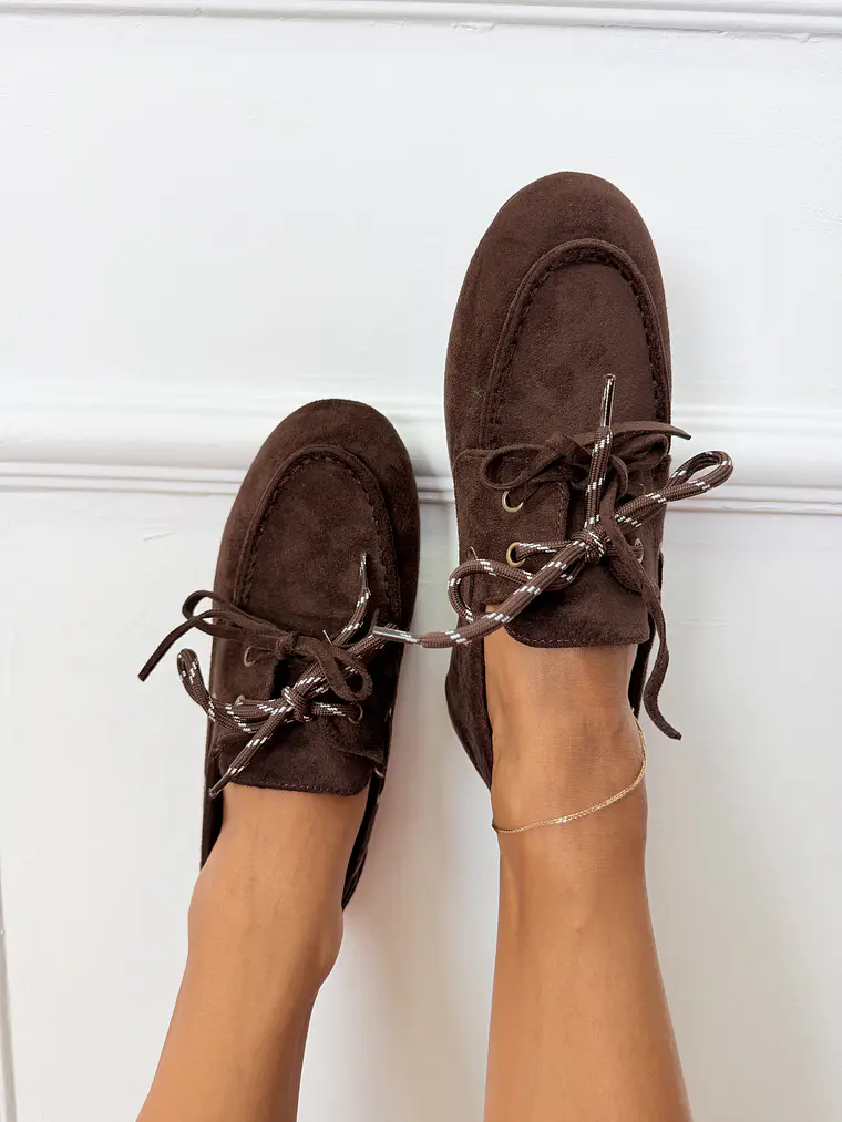 MOCCASINS SUETE BROWN BHY1688 1