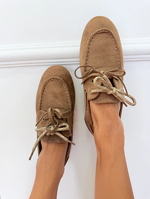 MOCCASINS SUETE KAKHI BHY1688