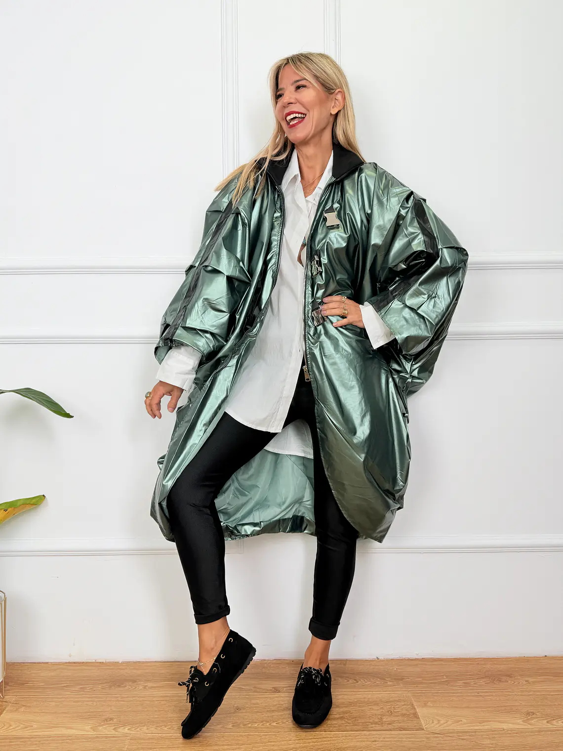 Ava Jacket Green 8605  2