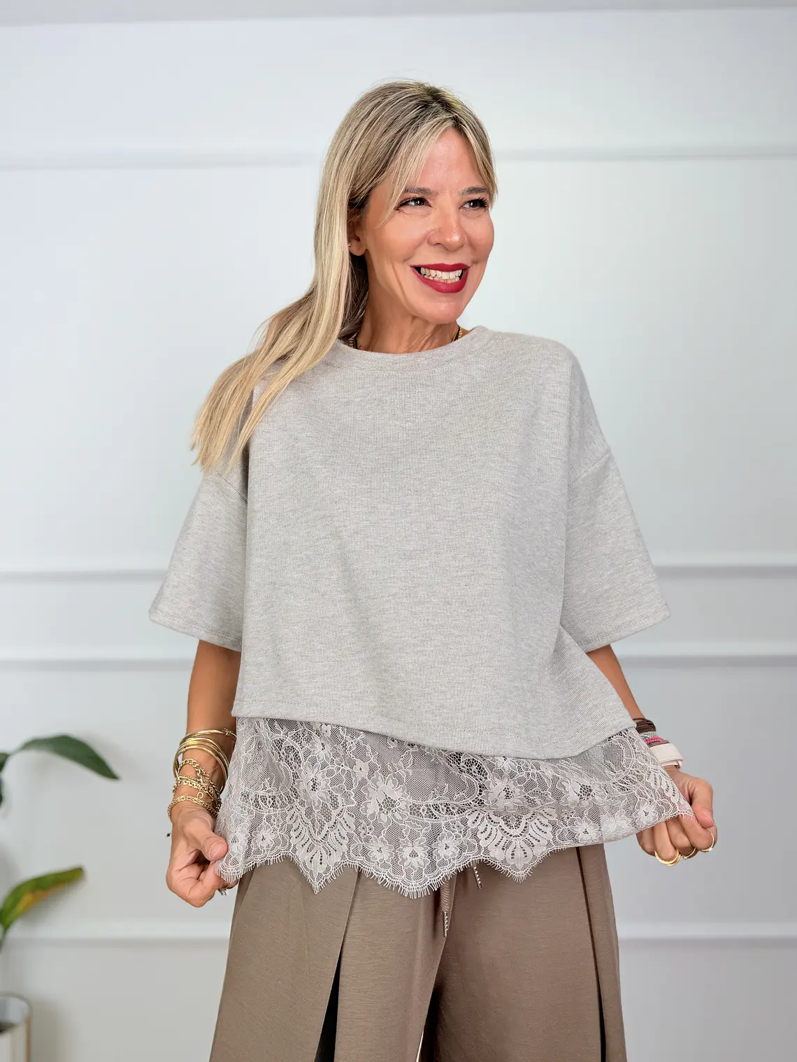Sarah Blouse Ivory 61295 1
