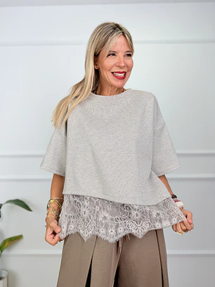 Sarah Blouse Ivory 61295