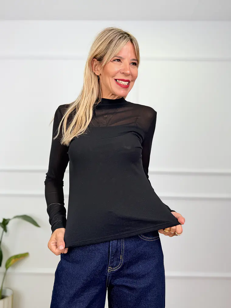 Beatrice Blouse Black 63089 1
