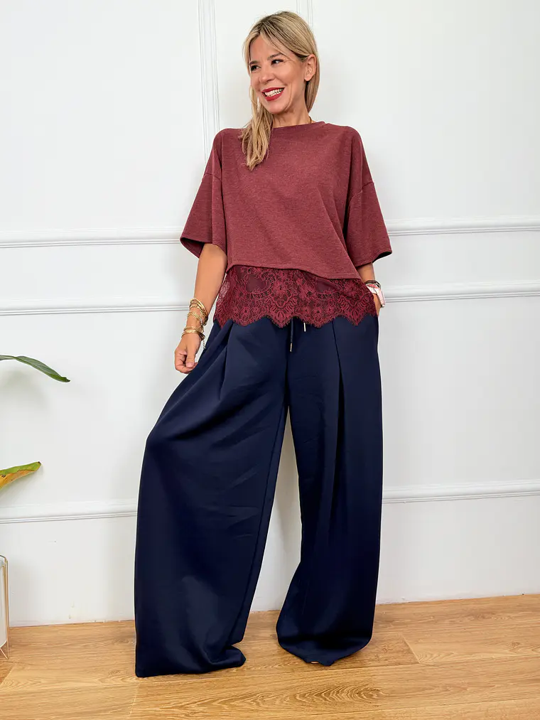 Anastasia Pants Blue 1791  2
